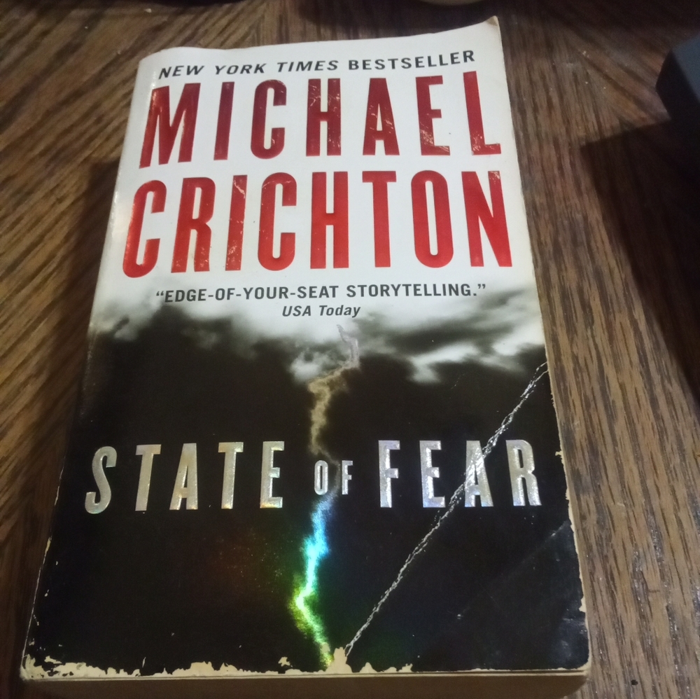 Michael Crichton State of Fear Paperback Novel